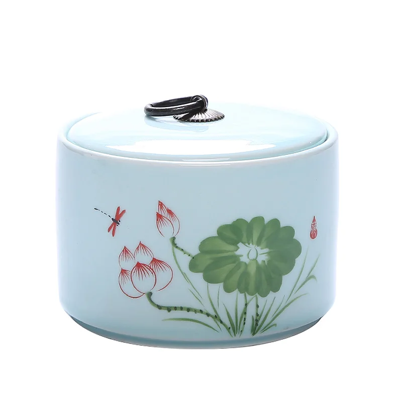 Креативный Шаблон Коробка для хранения чая Традиционный китайский чай банка