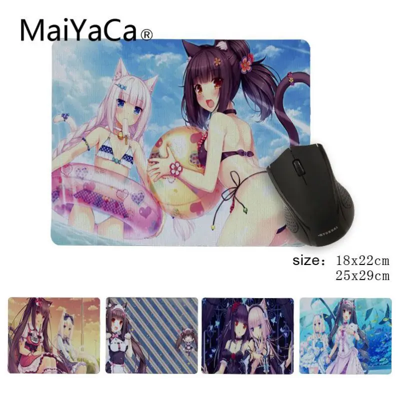 Высококачественный коврик для мыши ноутбука MaiYaCa Chocola Nekopara Толстая Удобная