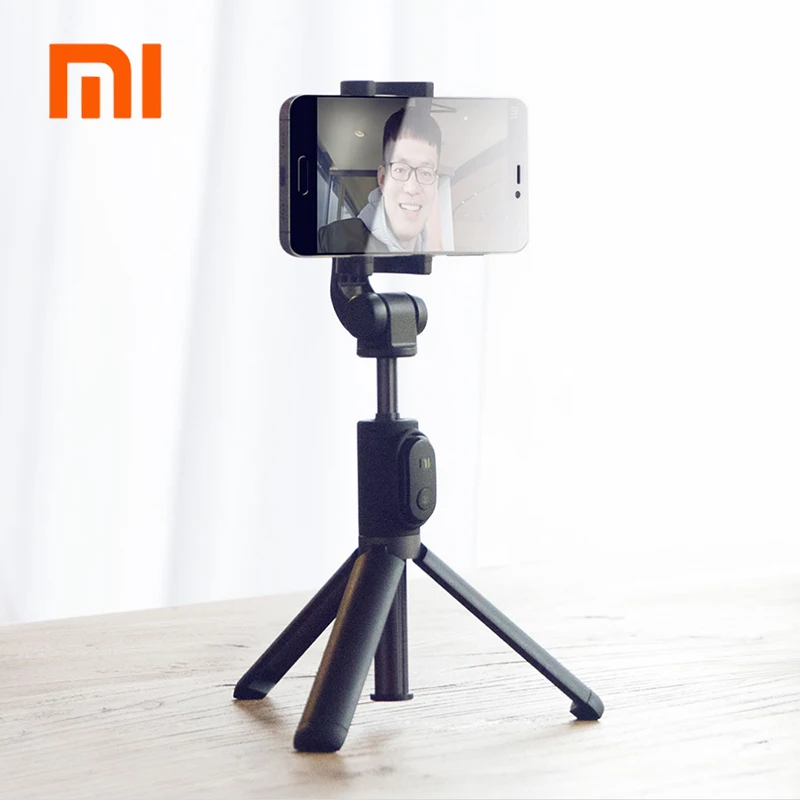 Оригинальный ручной мини складной штатив Xiaomi 2 в 1 монопод селфи палка Bluetooth