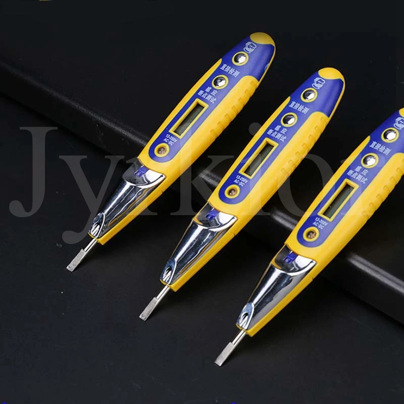 MECHANIC Digital Test Pencil Multifunction AC DC 12-250V Tester Electrical LCD Display Voltage Detector Test Pen for Electrician
MECHANIC Digital Test Pencil Multifunction AC DC 12-250V Tester Electrical LCD Display Voltage Detector Test Pen for Electrician
