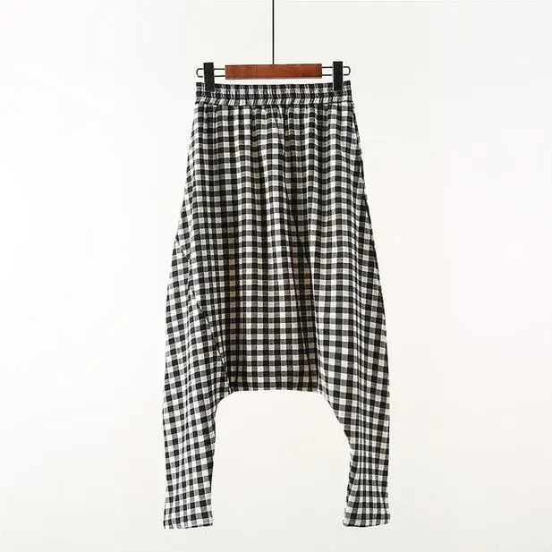 HOT Hip Hop Loose Jogger Pants Summer new Brand male slim thin Lattice harem pants personality Men Comfortable cotton trousers
HOT Hip Hop Loose Jogger Pants Summer new Brand male slim thin Lattice harem pants personality Men Comfortable cotton trousers