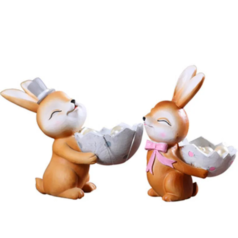 European Style Hold The Shell Mocha Rabbit Resin Desktop Storage Box Creative Living Room Bedroom Ornaments Art&Craft X839
European Style Hold The Shell Mocha Rabbit Resin Desktop Storage Box Creative Living Room Bedroom Ornaments Art&Craft X839