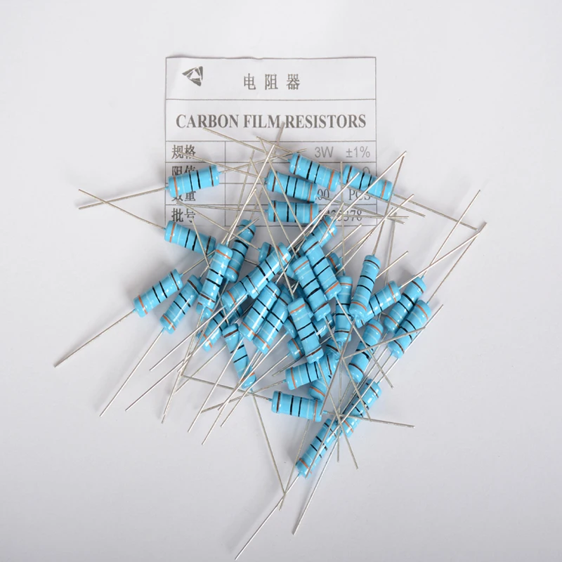 3W 1% 10R-1M Ohm DIP METAL Film Resistor,30ValuesX5Pcs=150Pcs Assorted Kit, Sample Bag
3W 1% 10R-1M Ohm DIP METAL Film Resistor,30ValuesX5Pcs=150Pcs Assorted Kit, Sample Bag