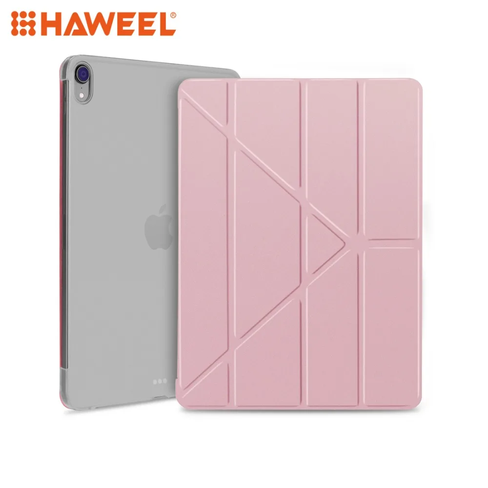 HAWEEL Tablet Cover Case for iPad Pro 12.9 inch Multi-folding Shockproof TPU Protective Case with Holder Sleep Wake-up Function
HAWEEL Tablet Cover Case for iPad Pro 12.9 inch Multi-folding Shockproof TPU Protective Case with Holder Sleep Wake-up Function
