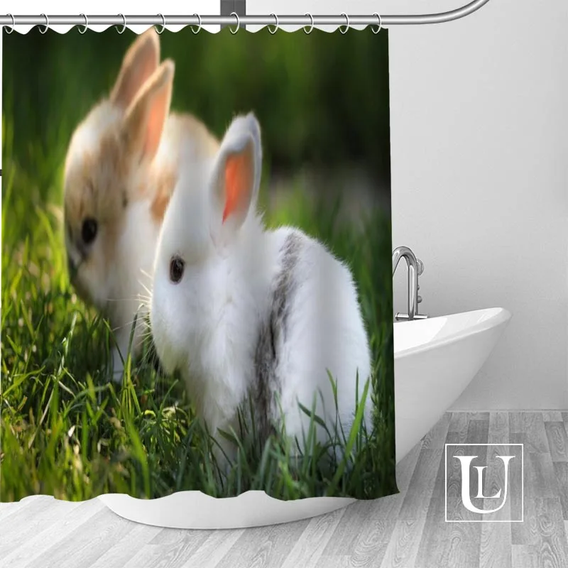 Custom Rabbits Curtain Fabric Modern Shower Curtain bathroom beautiful Curtains Bath decor
Custom Rabbits Curtain Fabric Modern Shower Curtain bathroom beautiful Curtains Bath decor