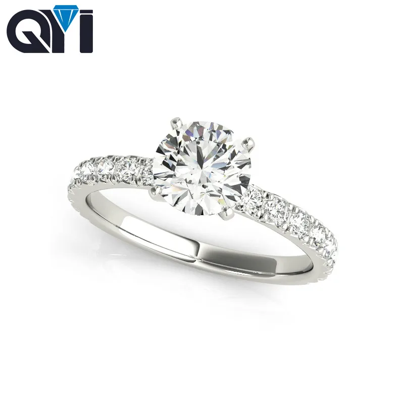 QYI 925 Sterling Silver Simulated Diamond Wedding Ring For Women Engagement Band Solitaire Fashionable Jewelry
QYI 925 Sterling Silver Simulated Diamond Wedding Ring For Women Engagement Band Solitaire Fashionable Jewelry