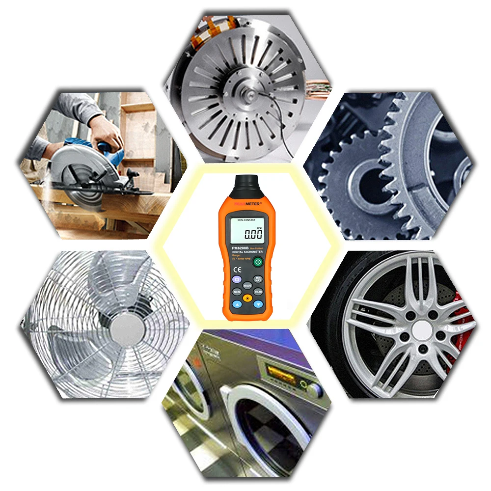 50-99999 RPM Digital Laser Photo Tachometer Non Contact RPM Tach Digital Laser Tachometer Speedometer Speed Gauge Engine
50-99999 RPM Digital Laser Photo Tachometer Non Contact RPM Tach Digital Laser Tachometer Speedometer Speed Gauge Engine