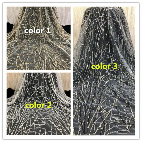 Nigerian french net Lace ZH-341 Embroidered Cord Lace Fabric with sequins for bridal dress
Nigerian french net Lace ZH-341 Embroidered Cord Lace Fabric with sequins for bridal dress