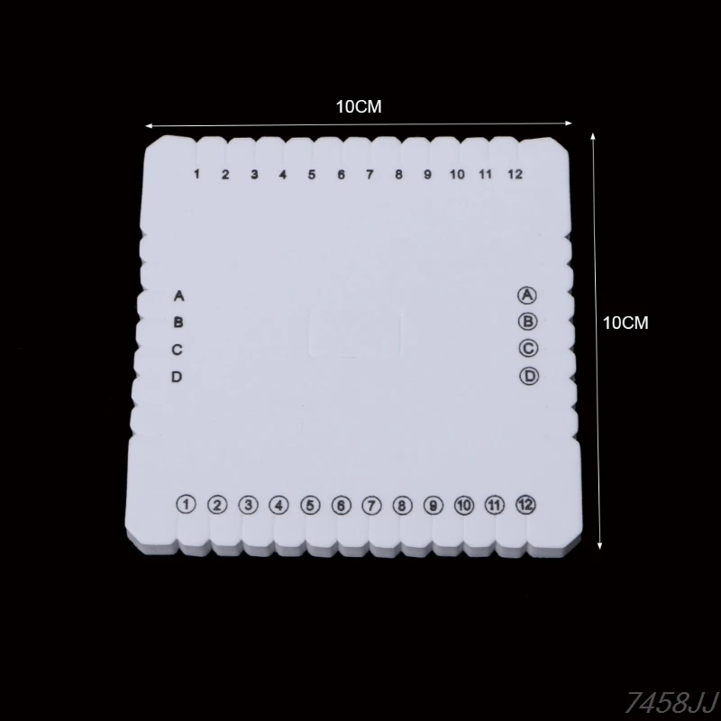 2 шт./компл. круглая и квадратная оплетка Kumihimo Бисерный шнур диск/оплетка диска