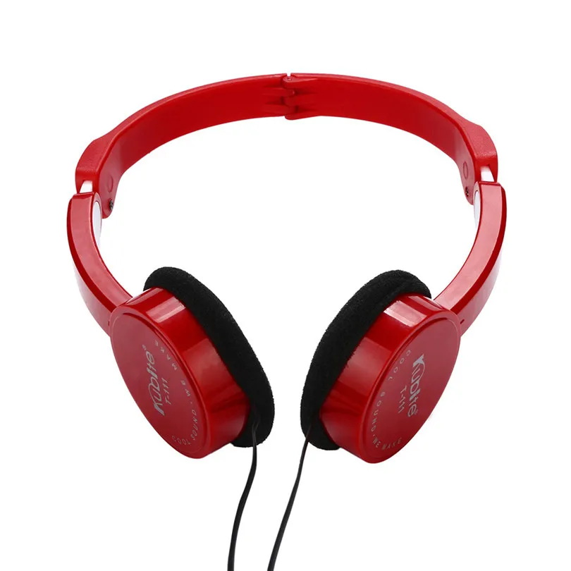 Kubite Kids Wired Big Headphones On Ear Foldable Stereo 3.5mm Headset For Earphone 5 colors Boys and girls A30 | Электроника