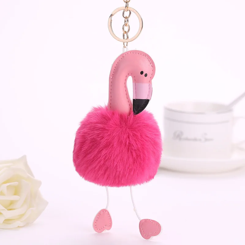 Handmade Cute Pompon Women Bag Pink Flamingo Keychain Bunny Fur Keychain Charm Handbag Pendant Accessories Boutique Gift
Handmade Cute Pompon Women Bag Pink Flamingo Keychain Bunny Fur Keychain Charm Handbag Pendant Accessories Boutique Gift