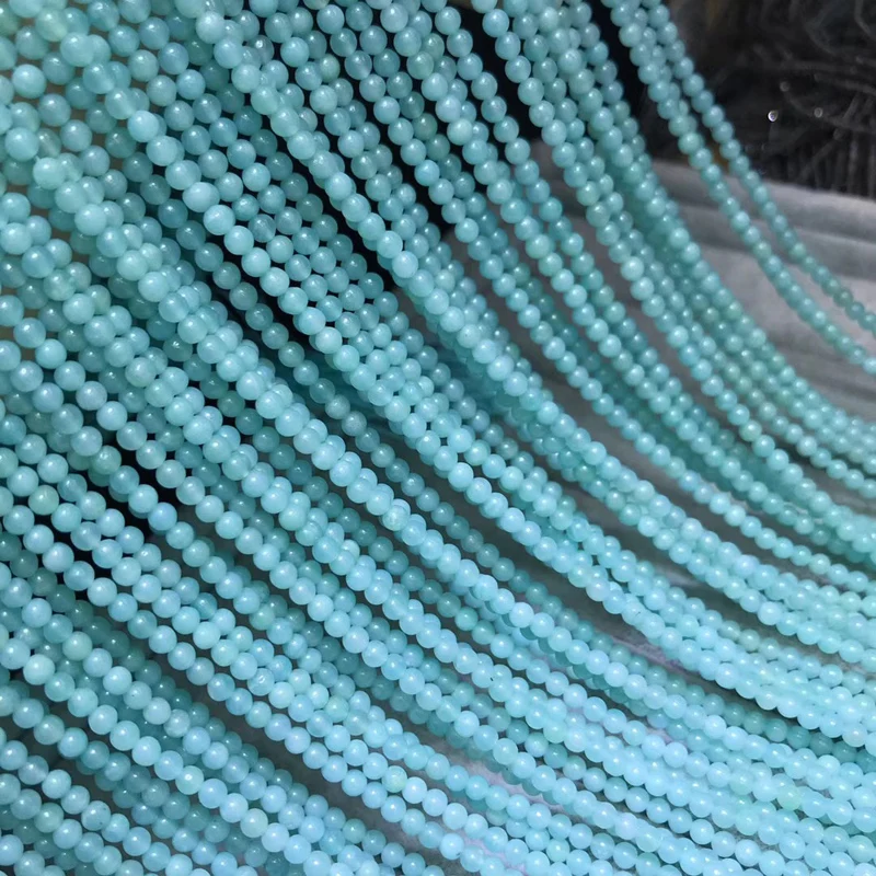 loose beads Amazonite round green 2m 3mm 15" for DIY jewelry making FPPJ wholesale beads nature gem stone
loose beads Amazonite round green 2m 3mm 15" for DIY jewelry making FPPJ wholesale beads nature gem stone