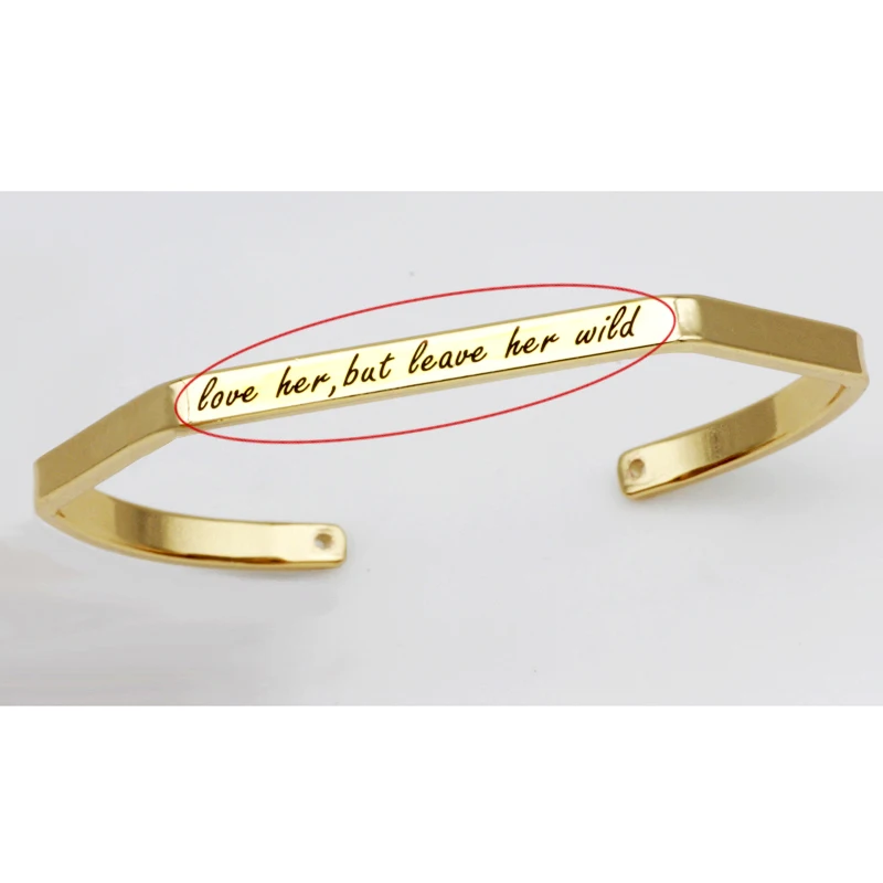 personality bracelet carve name or words with the bracelet Fashion Charm Bracelet for Women Jewelry Charm Wristbands B139-1
personality bracelet carve name or words with the bracelet Fashion Charm Bracelet for Women Jewelry Charm Wristbands B139-1