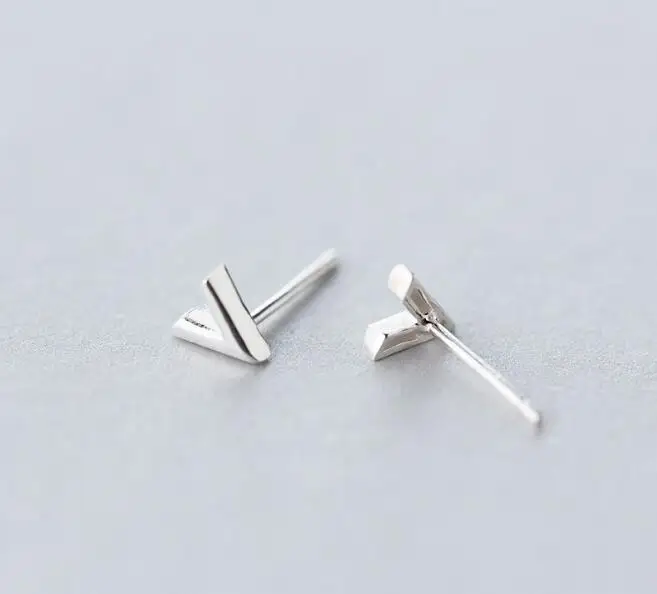 5mm tinny /Small Cute Women's 1pair 100% Real. 925 Sterling Silver Jewelry Geometric "V" Shape STUD earrings gtle1915
5mm tinny /Small Cute Women's 1pair 100% Real. 925 Sterling Silver Jewelry Geometric "V" Shape STUD earrings gtle1915
