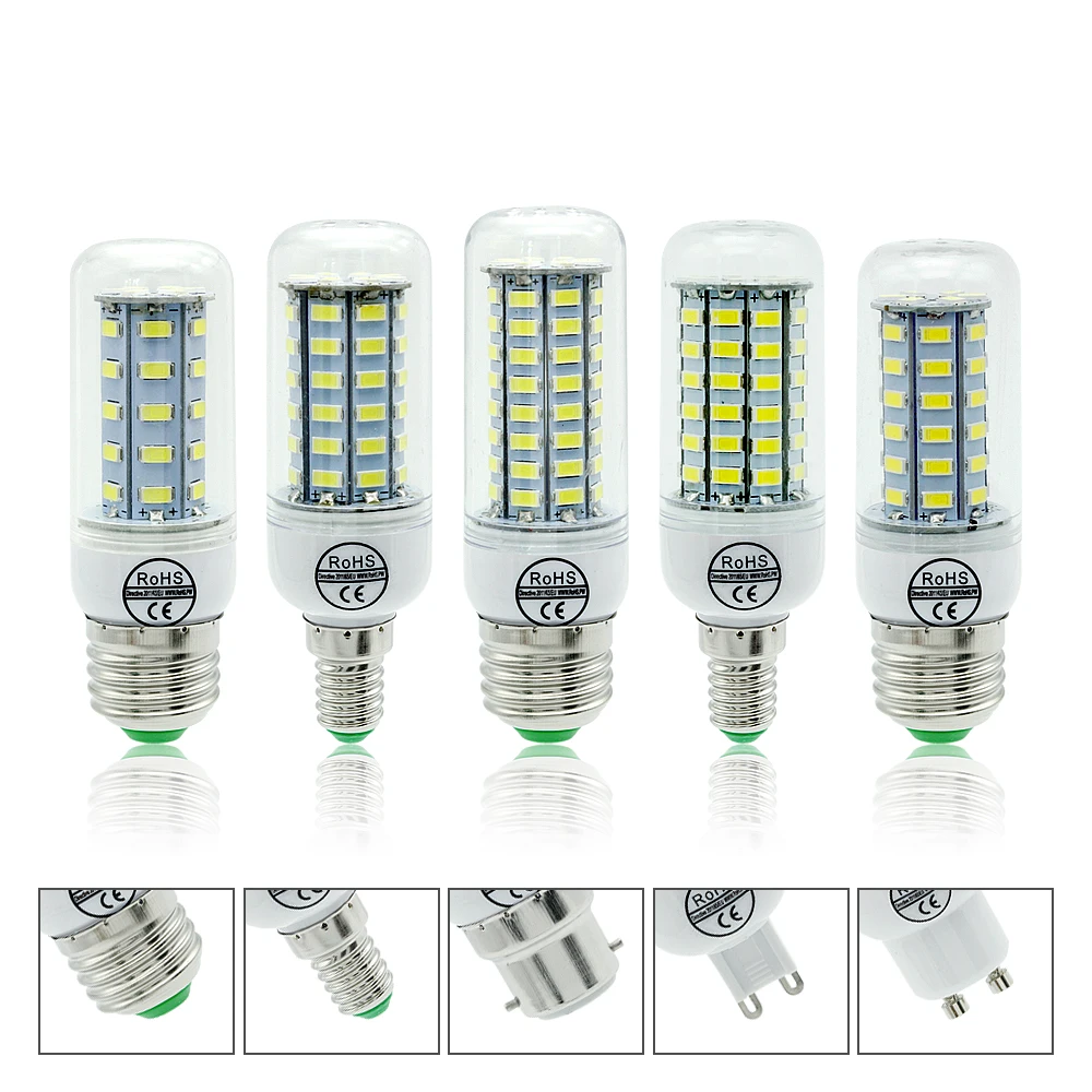 Светодиодсветильник лампочка E27 E14 B22 G9 Gu10 5730 SMD 220V 230V кукурузная лампа теплый белый холодный белый 24 36 48 56 69 72LED s для светильник щения
Светодиодсветильник лампочка E27 E14 B22 G9 Gu10 5730 SMD 220V 230V кукурузная лампа теплый белый холодный белый 24 36 48 56 69 72LED s для светильник щения