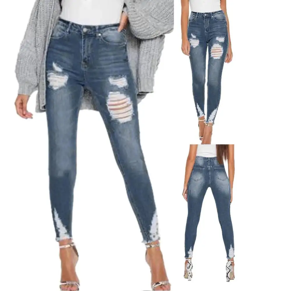 2019 New Dark Blue Jeans Pancil Pants High Waist Women Elastic Plus Size Denim Pocket Button Casual Boot Cut Pant Jeans AD
2019 New Dark Blue Jeans Pancil Pants High Waist Women Elastic Plus Size Denim Pocket Button Casual Boot Cut Pant Jeans AD