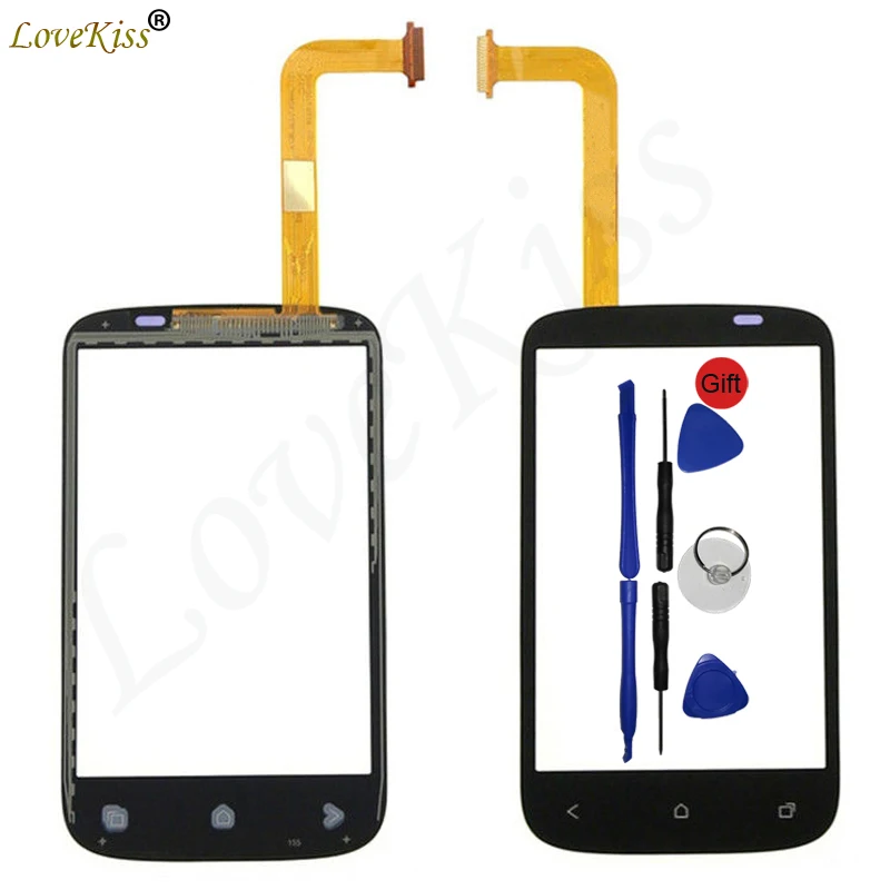 Lovekiss сенсорная Передняя панель для HTC Desire C A320e сенсорный экран сенсор ЖК дисплей