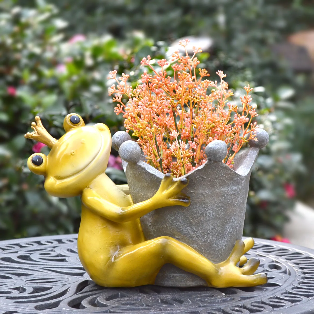 Creative Home Decoration Room Living Room Garden Balcony Decoration Resin Handicraft Frog Flower Pot Courtyard Decoration
Creative Home Decoration Room Living Room Garden Balcony Decoration Resin Handicraft Frog Flower Pot Courtyard Decoration