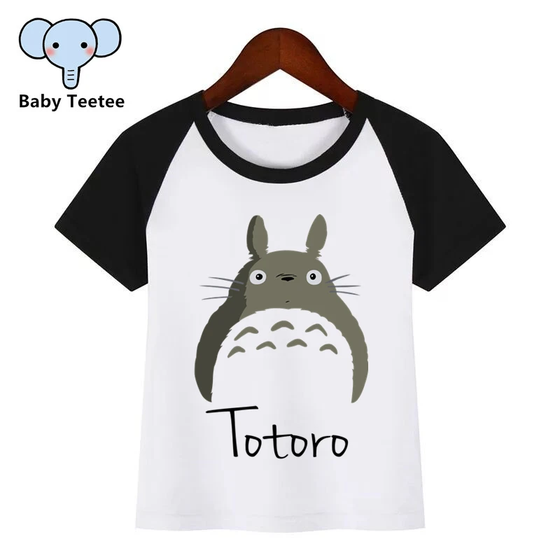 Детская футболка Miyazaki Hayao Kawaii Totoro с японским аниме, Дизайнерские летние топы для мальчиков и девочек, Повседневная Уличная одежда, футболка
Детская футболка Miyazaki Hayao Kawaii Totoro с японским аниме, Дизайнерские летние топы для мальчиков и девочек, Повседневная Уличная одежда, футболка