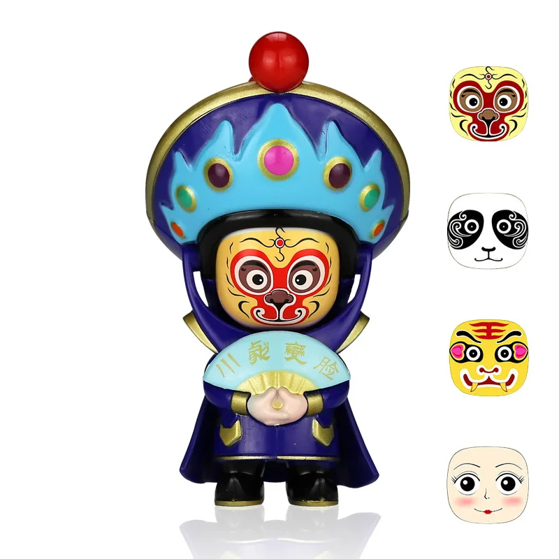 Tangfoo Emotion Relax Doll Fun Novelty 4 Faces Peaking Opera DIY Toys Small Ornaments Gift BeiJing Traditional Facechanging Doll
Tangfoo Emotion Relax Doll Fun Novelty 4 Faces Peaking Opera DIY Toys Small Ornaments Gift BeiJing Traditional Facechanging Doll
