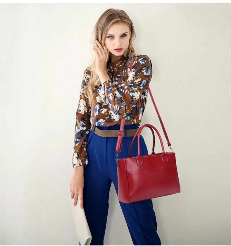 2021 Solid PU Leather Handbag Women Composite Shoulder Bag Casual Female Tote 3 Pcs/set Large Capacity Crossbody bags Ladies
2021 Solid PU Leather Handbag Women Composite Shoulder Bag Casual Female Tote 3 Pcs/set Large Capacity Crossbody bags Ladies