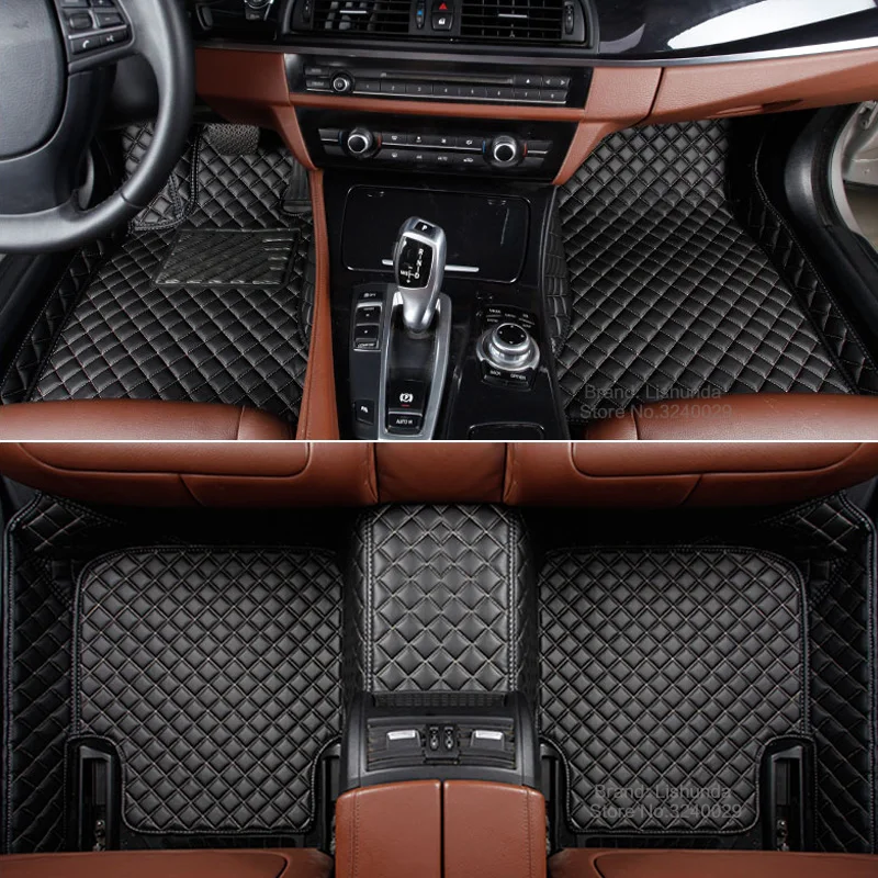 Customized car floor mats for Jaguar F-pace XF XJ XJL XJ6 XJ8 XJ6L XJ8L Sport all weather full protection styling carpet rug | Автомобили