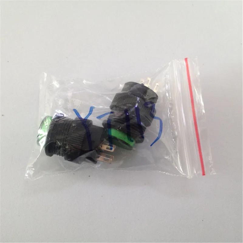 2PCS/LOT YT113 16 mm Locking Latching Green Light Off/On Push Button Switch AC 250V 3A Free Shipping
2PCS/LOT YT113 16 mm Locking Latching Green Light Off/On Push Button Switch AC 250V 3A Free Shipping