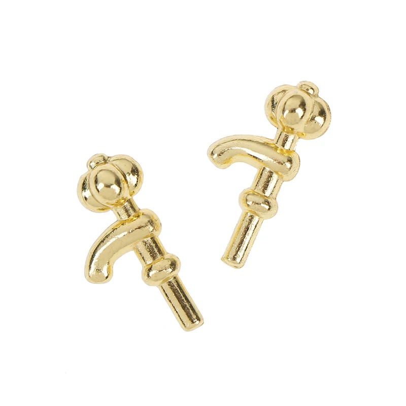 2PCS 1:12 Scale Faucet Miniature Metal Water Tap Faucet Dollhouse Miniature Dollhouse Bathroom Accessories
2PCS 1:12 Scale Faucet Miniature Metal Water Tap Faucet Dollhouse Miniature Dollhouse Bathroom Accessories