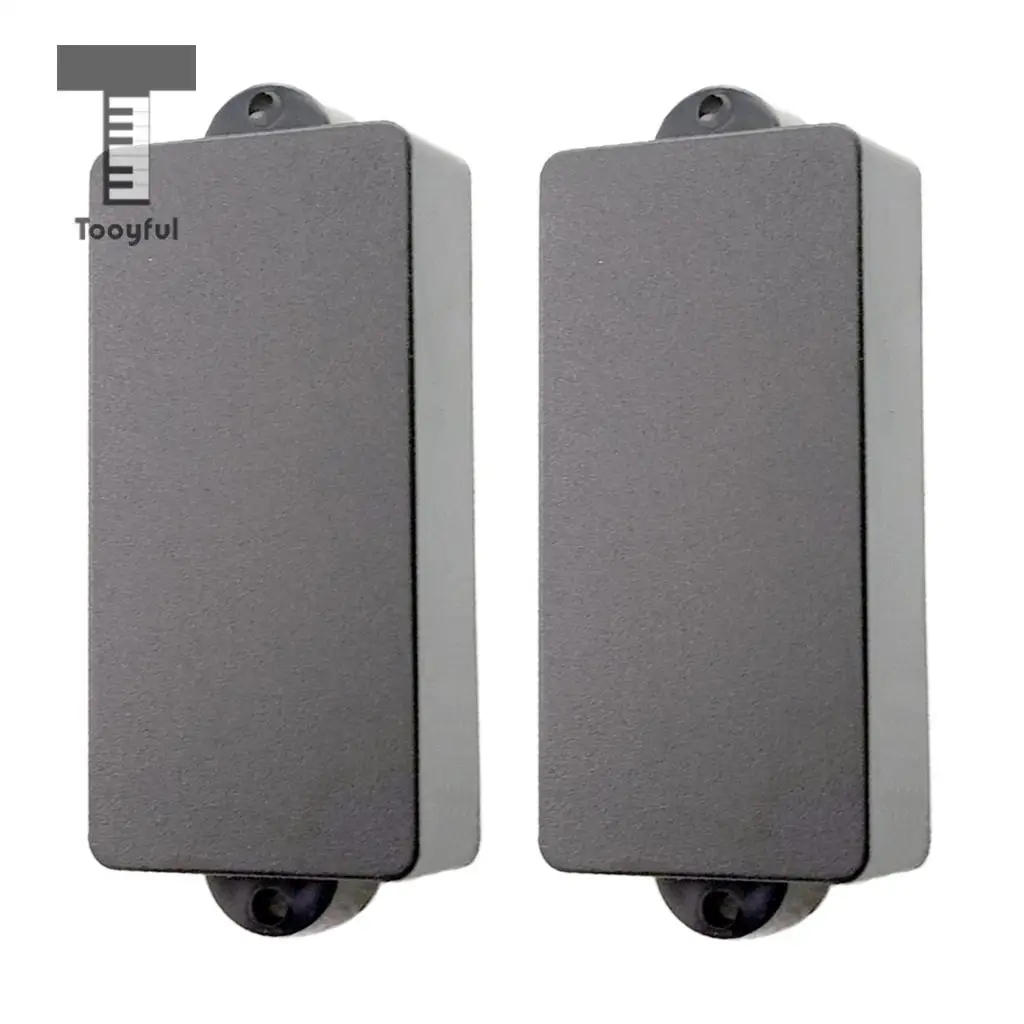 Tooyful 2Pcs Electric Bass Parts Sealed Pickup Cover No Hole for 4-String PB Bass Parts
Tooyful 2Pcs Electric Bass Parts Sealed Pickup Cover No Hole for 4-String PB Bass Parts