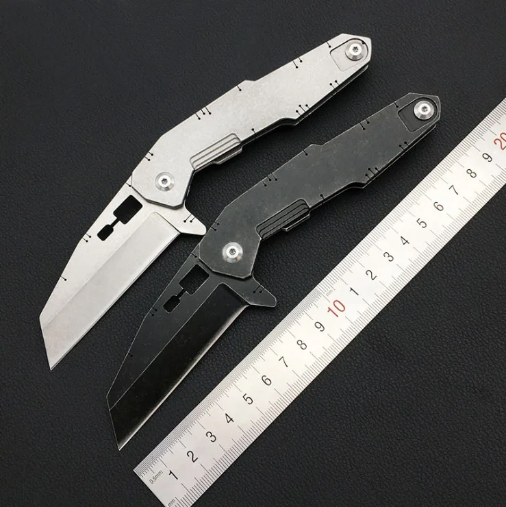 Vellance S-10 Folding Blade Knife D2 Blade All Steel Handle Camping Resuce Knives Utility Outdoor Tactical Pocket Knife EDC Tool
Vellance S-10 Folding Blade Knife D2 Blade All Steel Handle Camping Resuce Knives Utility Outdoor Tactical Pocket Knife EDC Tool