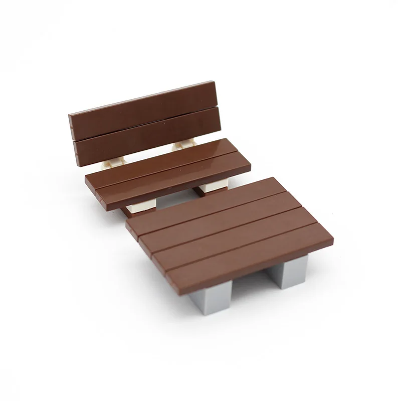 Free Shipping Moc DIY Garden Table Chair Bench Courtyard Enlighten Building Block Bricks Compatible with Assembles Particles
Free Shipping Moc DIY Garden Table Chair Bench Courtyard Enlighten Building Block Bricks Compatible with Assembles Particles