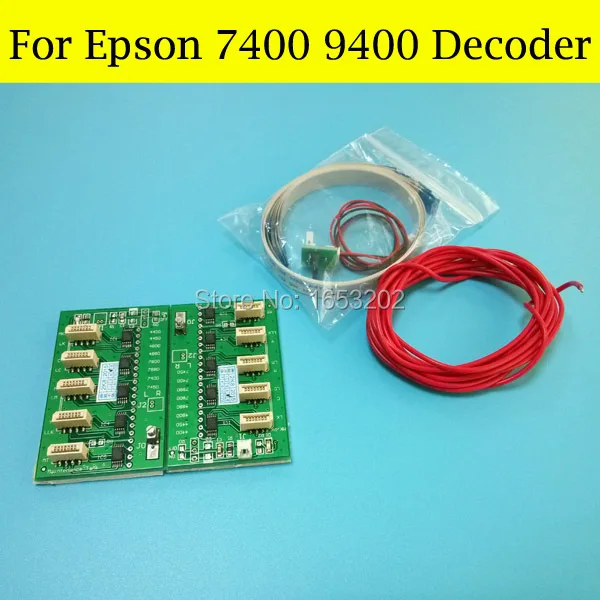 2 PC/Set Chip Decoder Card For Epson Stylus PRO 7400 9400 Wide Format Printer 9400 T5678 T5674 Ink Cartridge
2 PC/Set Chip Decoder Card For Epson Stylus PRO 7400 9400 Wide Format Printer 9400 T5678 T5674 Ink Cartridge