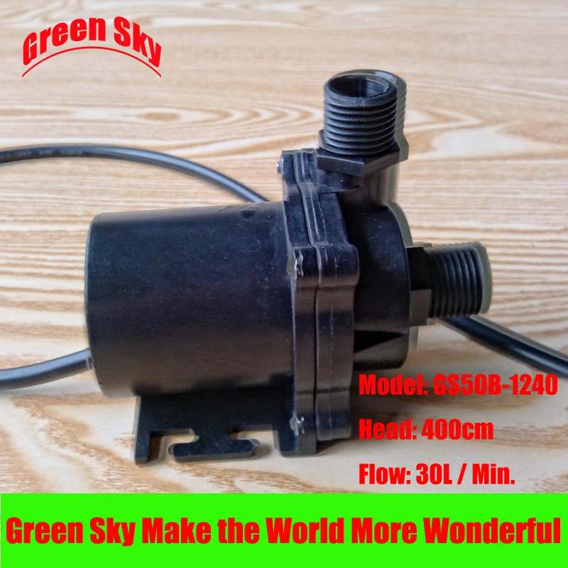 30L/Min 400cm Head 12V DC 45.6W Submersible fountain aquarium circulation 12v dc brushless pump
30L/Min 400cm Head 12V DC 45.6W Submersible fountain aquarium circulation 12v dc brushless pump