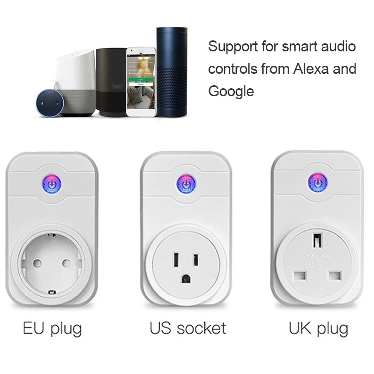 Умная беспроводная Wi-Fi розетка Alexa SWA1 10A для домашней автоматизации, поддержка дистанционного управления смартфоном и таймерного выключате...
Умная беспроводная Wi-Fi розетка Alexa SWA1 10A для домашней автоматизации, поддержка дистанционного управления смартфоном и таймерного выключате...