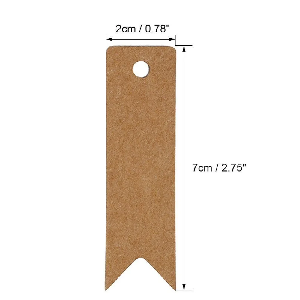 100 Pcs Kraft Paper White Gift Tags with String Vintage Wedding Favor Tags Father's Day Gift Tag Hang Price Tags 2.75" x 0.78" w
100 Pcs Kraft Paper White Gift Tags with String Vintage Wedding Favor Tags Father's Day Gift Tag Hang Price Tags 2.75" x 0.78" w