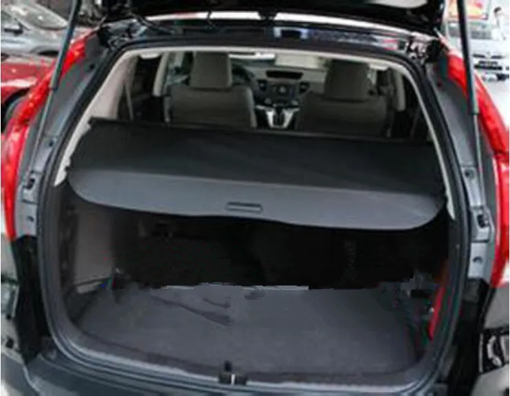Защитный экран для багажника Hyundai Santa Fe IX45 2011 2012 (черный бежевый)|Задние багажники