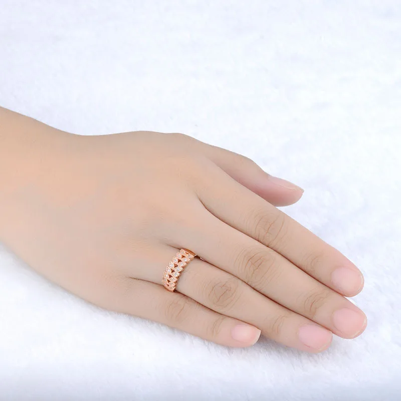 Huitan Romantic Rose Gold Color Ring Band Cute Leaf Design Trendy Women Jewelry OL Stylish Ring Band Modern Accessories Selling
Huitan Romantic Rose Gold Color Ring Band Cute Leaf Design Trendy Women Jewelry OL Stylish Ring Band Modern Accessories Selling