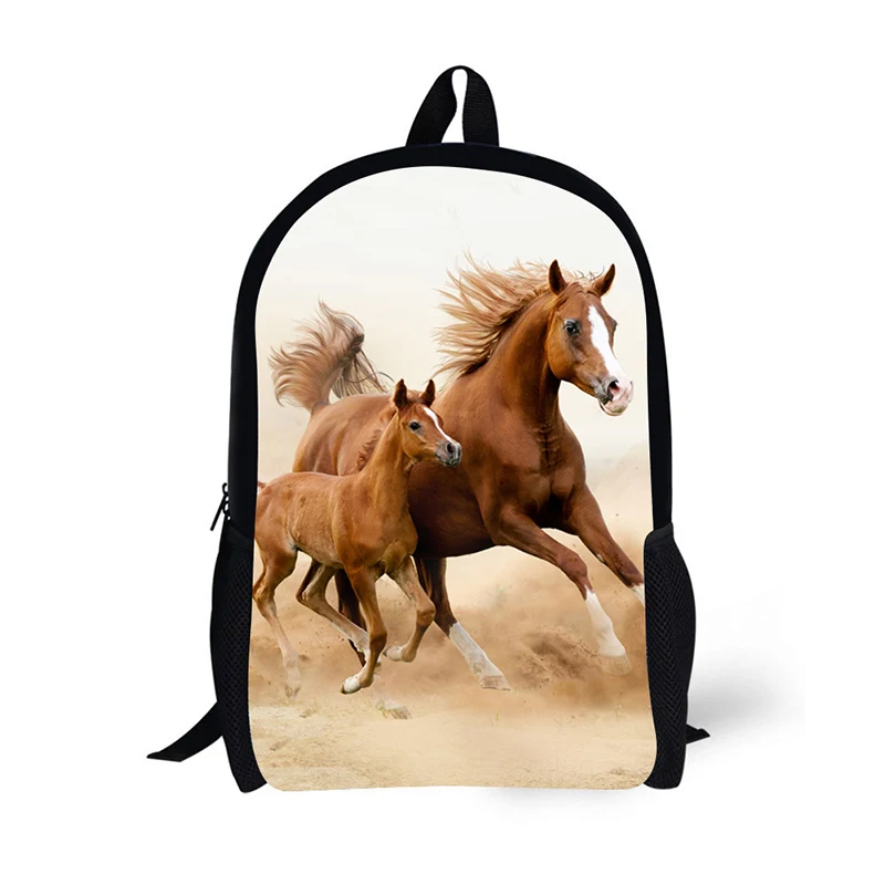 Fashions 3D Animal horse prints backpack 17 Inch Big space School backpack Children Boys Girls lightweight school bags
Fashions 3D Animal horse prints backpack 17 Inch Big space School backpack Children Boys Girls lightweight school bags