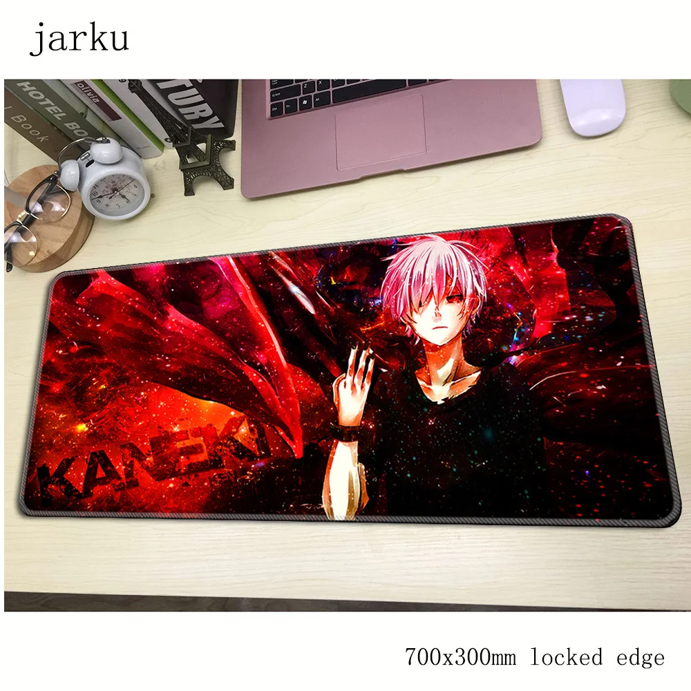 Tokyo Ghoul mouse pad 700x300mm mouse mat laptop padmouse Indie Pop notbook computer gaming mousepad Beautiful gamer play mats
Tokyo Ghoul mouse pad 700x300mm mouse mat laptop padmouse Indie Pop notbook computer gaming mousepad Beautiful gamer play mats