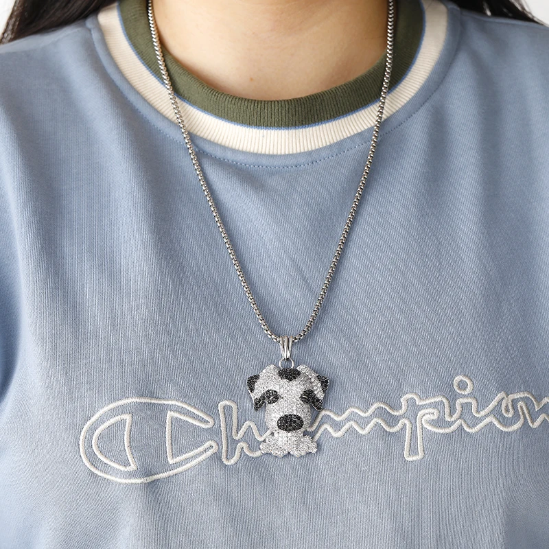 Charming Silver dog Pendant Necklace for Women Wedding Party Necklace Statement Jewelry gift
Charming Silver dog Pendant Necklace for Women Wedding Party Necklace Statement Jewelry gift