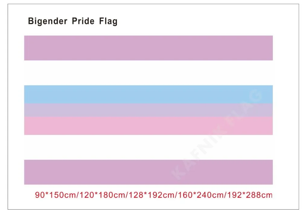 KAFNIK,90*150cm/128*192cm/192*288cm (2*3ft/3*5ft) Bigender pride flag for Event/party/home Decorative Flags
KAFNIK,90*150cm/128*192cm/192*288cm (2*3ft/3*5ft) Bigender pride flag for Event/party/home Decorative Flags