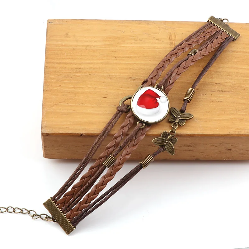 Interchangeable Vintage Metal Mixed Merry Christmas Glass Cabochon Rope Leather Bracelet Choker DIY Personalized Jewelry Finding
Interchangeable Vintage Metal Mixed Merry Christmas Glass Cabochon Rope Leather Bracelet Choker DIY Personalized Jewelry Finding