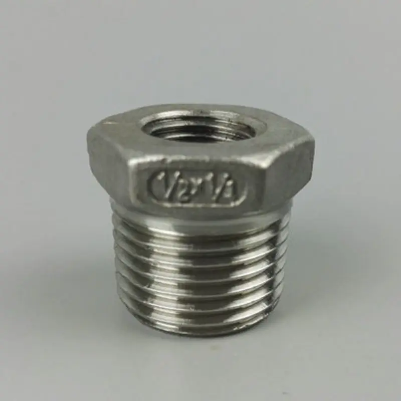 3/4" to 3/8" BSP Thread Bushing Fill 304 Stainless Steel Core Joint Pipe Fitting Hose Straight Connector
3/4" to 3/8" BSP Thread Bushing Fill 304 Stainless Steel Core Joint Pipe Fitting Hose Straight Connector