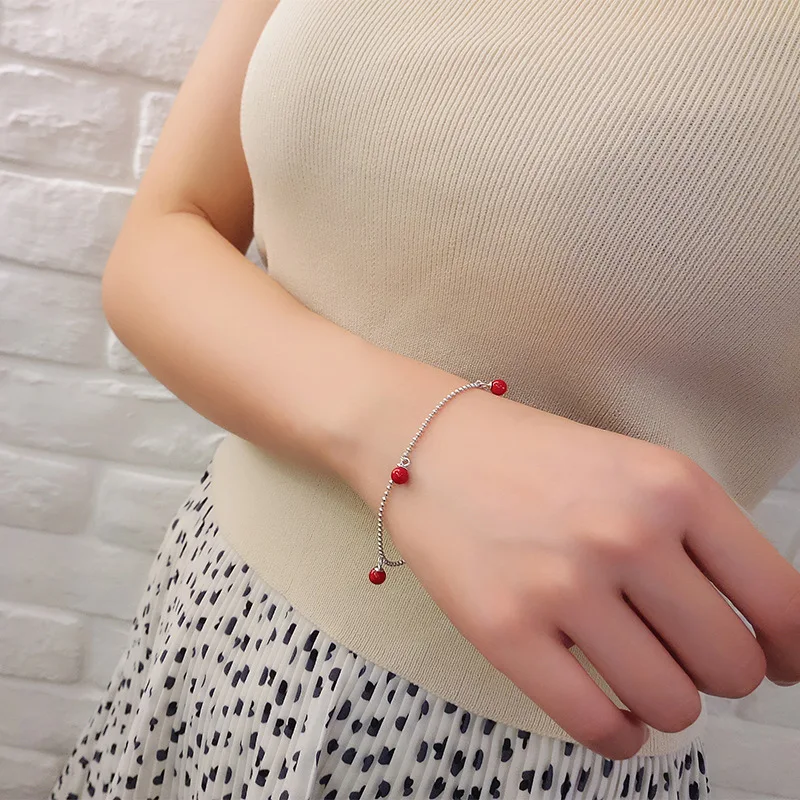 Женский браслет из серебра 2018 пробы L & P, Простой корейский Свадебный браслет из серебра 100% пробы, 925
Женский браслет из серебра 2018 пробы L & P, Простой корейский Свадебный браслет из серебра 100% пробы, 925