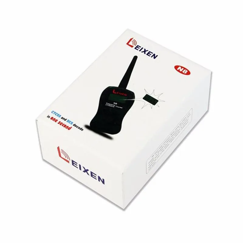 NEW 1MHz-1000MHz LEIXEN N8 Mini Portable Frequency Counter LCD Display CTCSS/DCS Meter for Radio Walkie Talkie
NEW 1MHz-1000MHz LEIXEN N8 Mini Portable Frequency Counter LCD Display CTCSS/DCS Meter for Radio Walkie Talkie