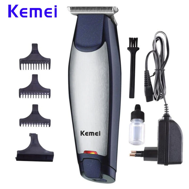 Фото Kemei KM 5021 3 в 1 перезаряжаемые триммеры для волос Профессиональная Беспроводная