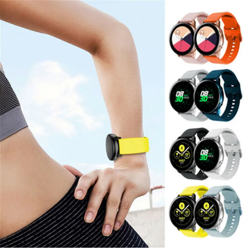 Silicone Rubber Band Sport Watch Strap for Samsung Galaxy Watch Active Wristband Galaxy 42mm 20mm Watch Band
Silicone Rubber Band Sport Watch Strap for Samsung Galaxy Watch Active Wristband Galaxy 42mm 20mm Watch Band