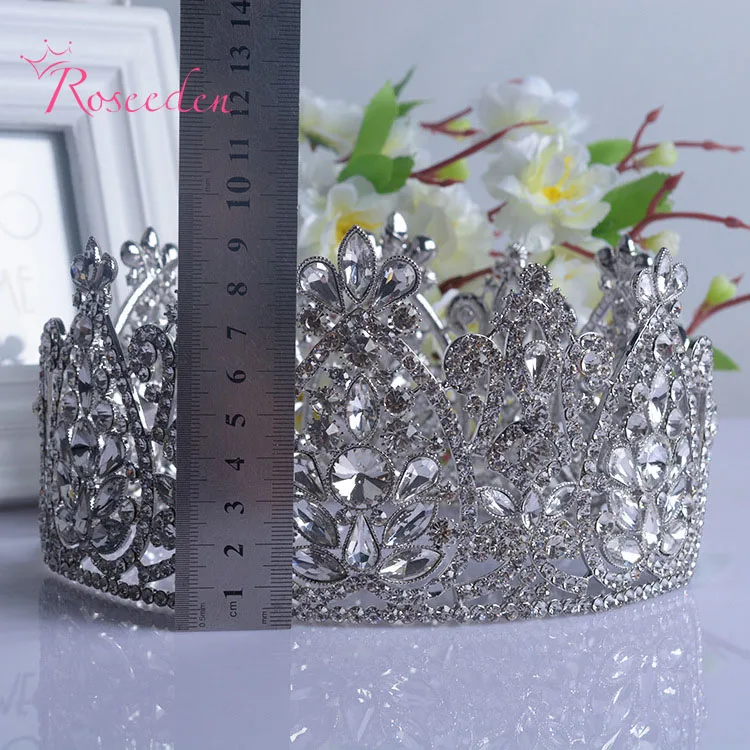 Gold Silver Color Elegant Luxurious Bride Crown Headwear Rhinestone Tiaras Hairpin Wedding Hair Accessories Bride Jewelry RE201
Gold Silver Color Elegant Luxurious Bride Crown Headwear Rhinestone Tiaras Hairpin Wedding Hair Accessories Bride Jewelry RE201