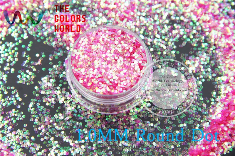 TCR09 American Fantasy Iridescent Pink color glitter dust Round Dot Shape for nail Art or other DIY decoration
TCR09 American Fantasy Iridescent Pink color glitter dust Round Dot Shape for nail Art or other DIY decoration