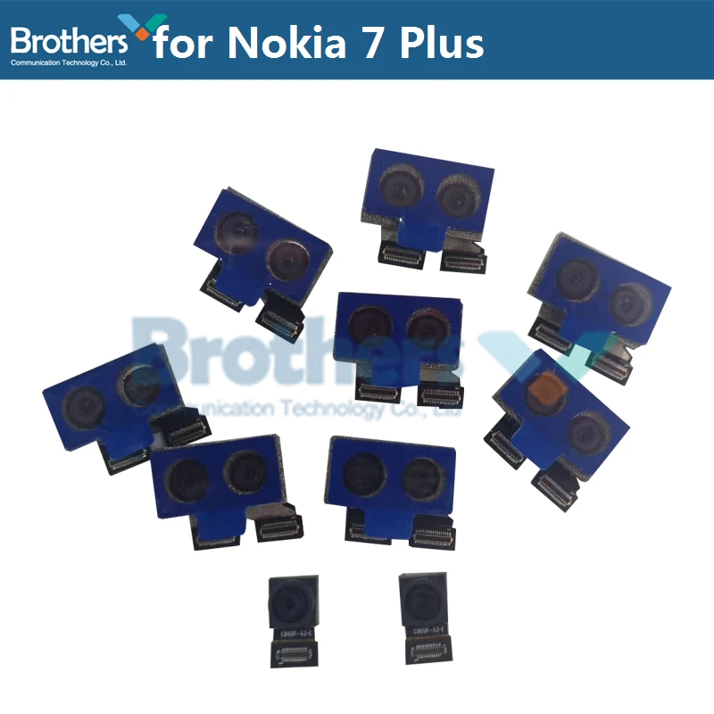 Для фронтальной камеры Nokia 7 Plus маленькая камера для гибкий кабель модуль замены